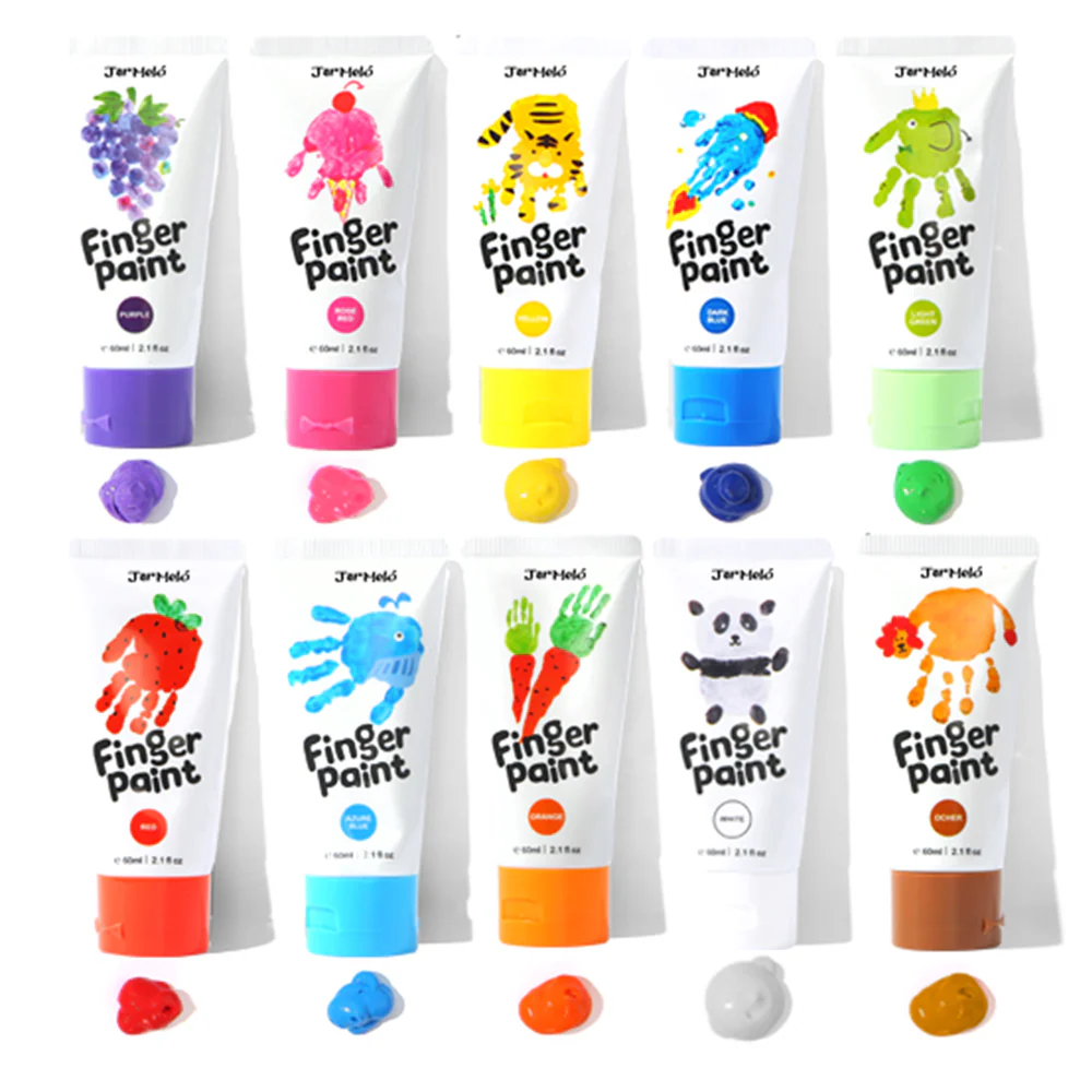 Jar Melo Washable Finger Paint Colors Set - Image 13