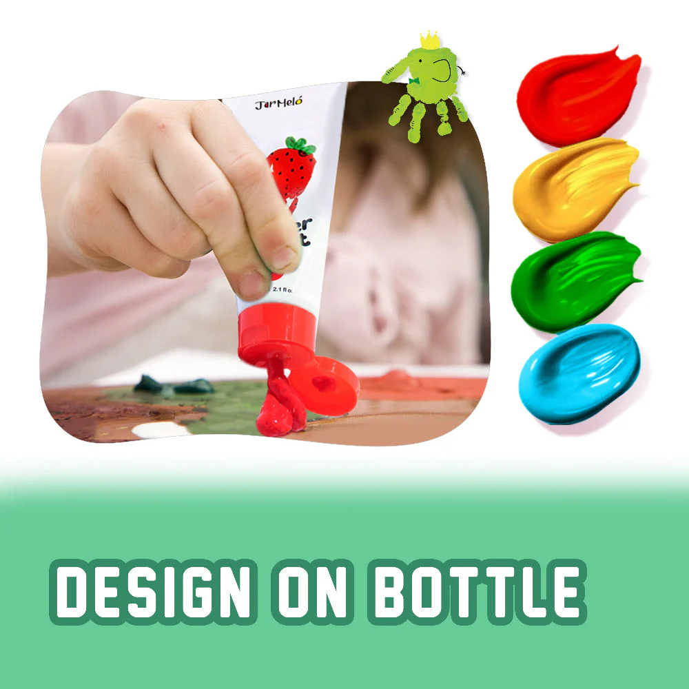 Jar Melo Washable Finger Paint Colors Set - Image 15