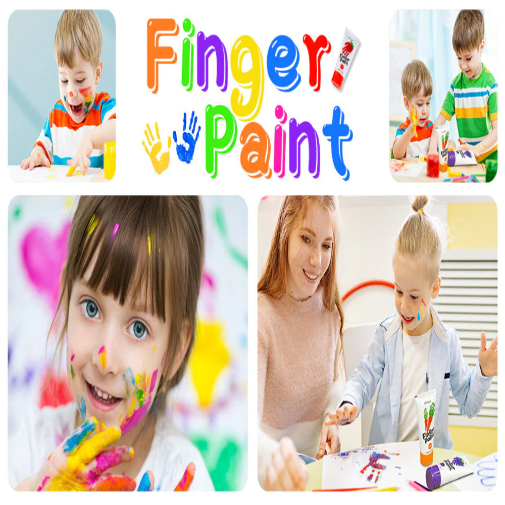 Jar Melo Washable Finger Paint Colors Set - Image 6