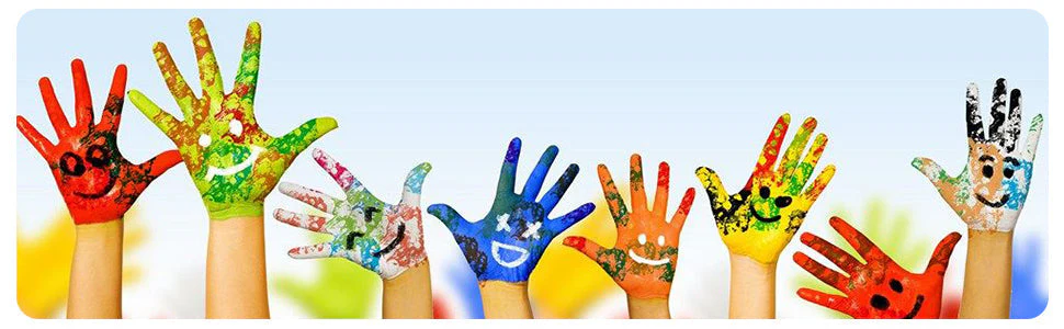 Jar Melo Washable Finger Paint Colors Set - Image 7