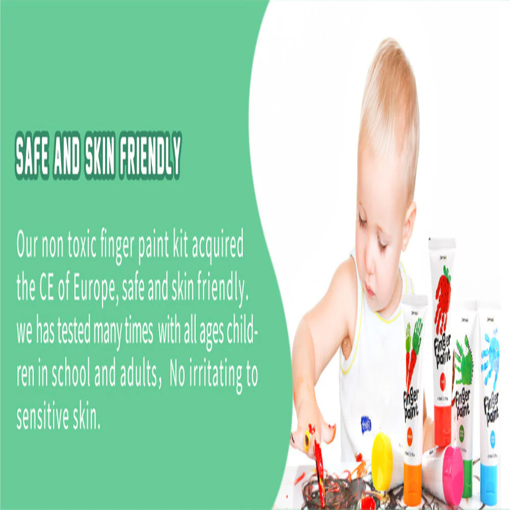 Jar Melo Washable Finger Paint Colors Set - Image 8