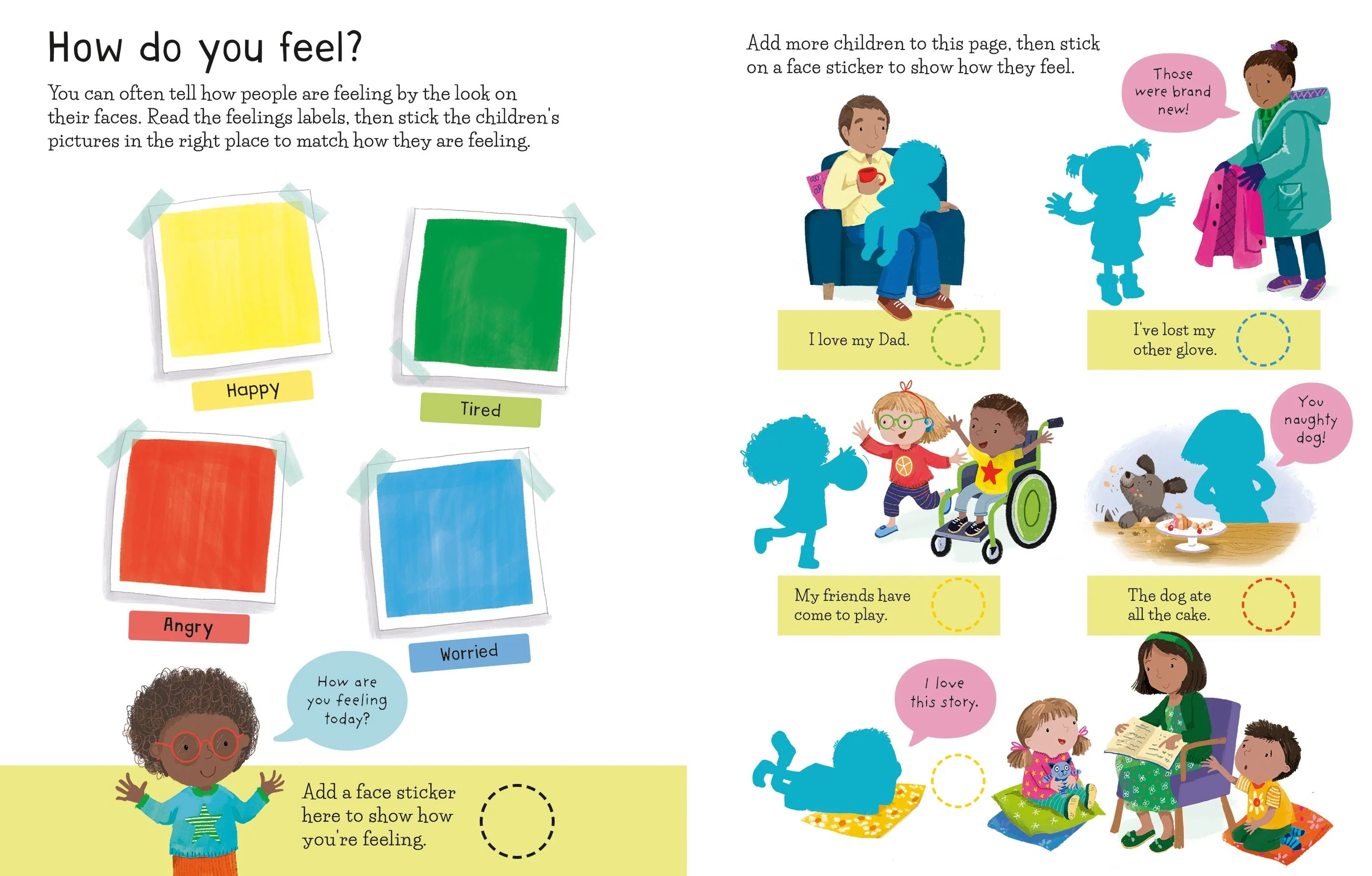 First Sticker Book Feelings - Image 2