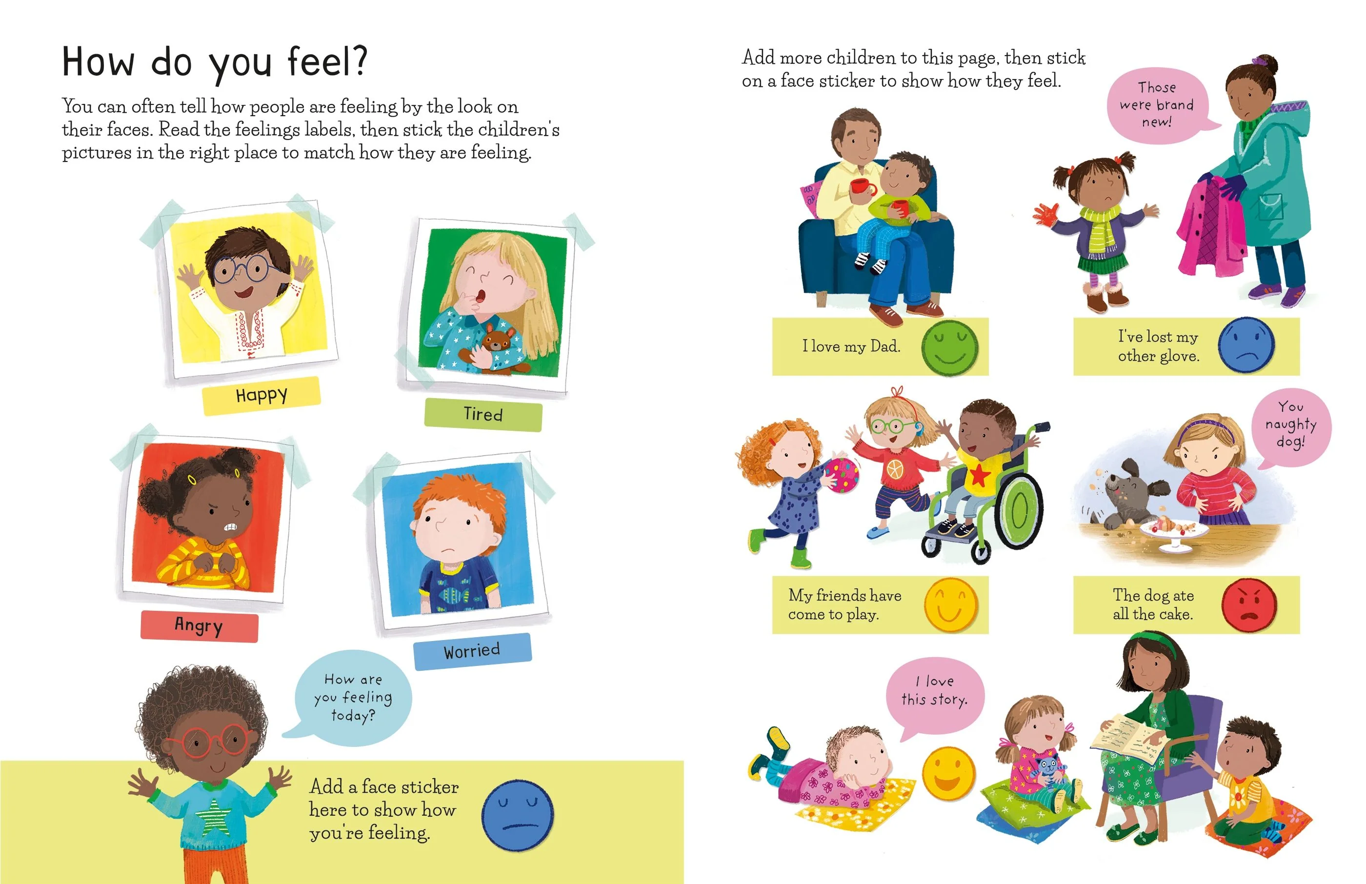 First Sticker Book Feelings - Image 3
