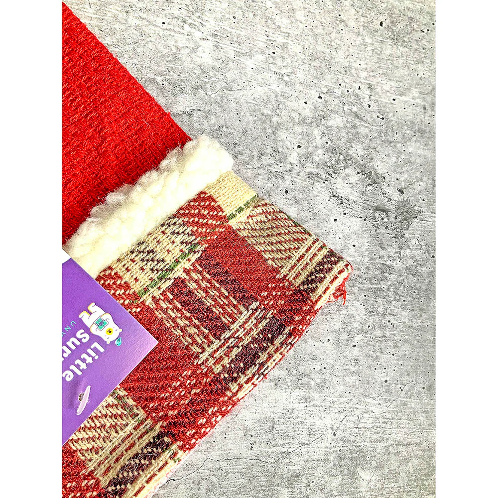 Flying Snowman Christmas Stocking, 13 inches - Image 5