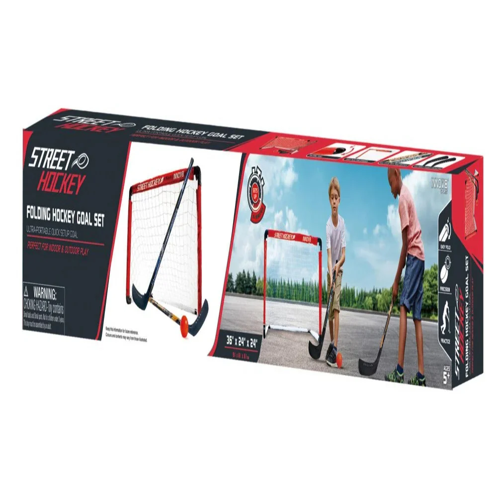 Folding Hockey Goal Set - Image 3