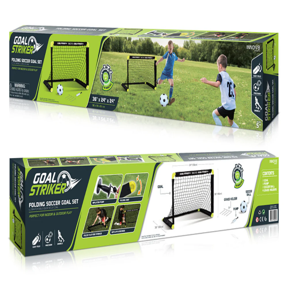 Folding Soccer Goal Set - Image 3