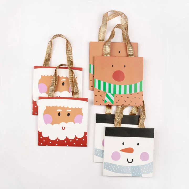 Set of 6 Gift Bags | Christmas Characters - Image 3