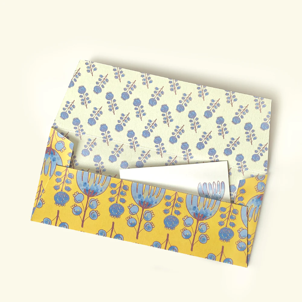 GIFT - Gift Envelopes - Flower Yellow - Image 2