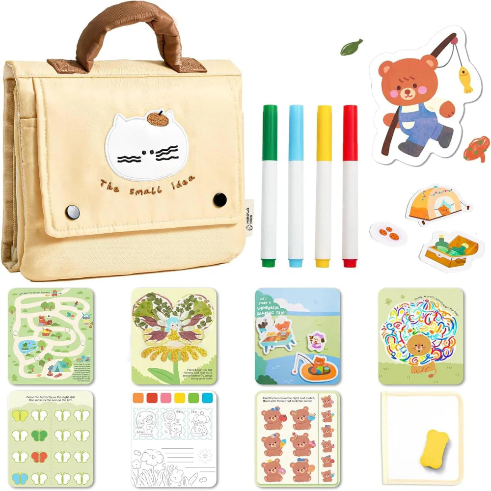 Jar Melo Travel Mate Activity Bag-Purring Kitten