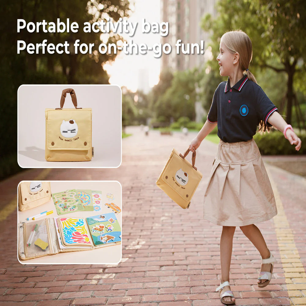 Jar Melo Travel Mate Activity Bag-Purring Kitten - Image 3