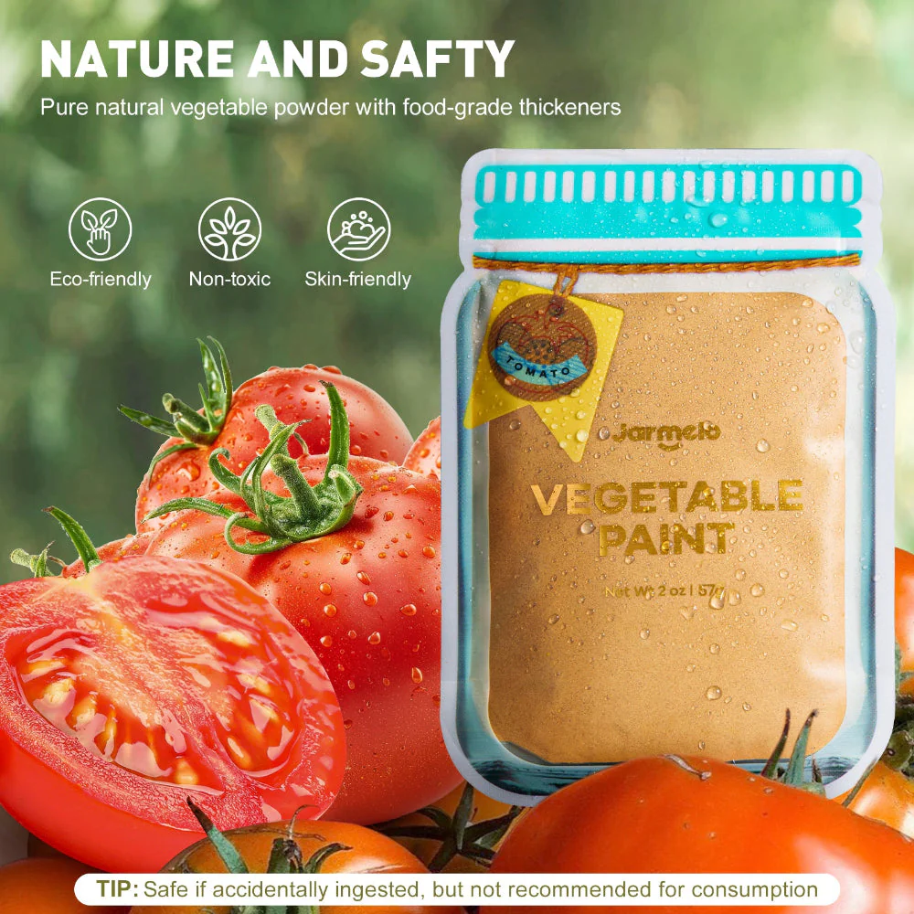 Jar Melo Vegetable Powder Paints- 6 Colors - Image 9