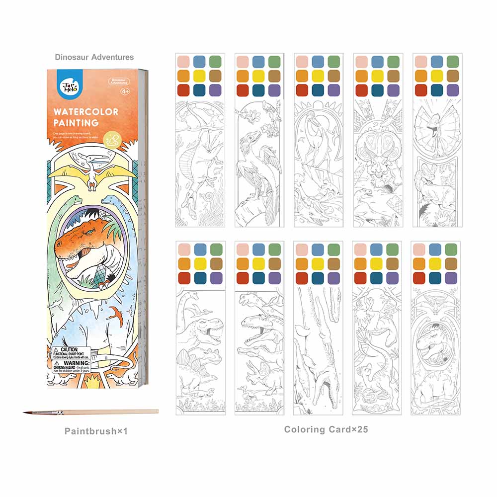 Jar Melo Watercolor Painting Book - Image 3