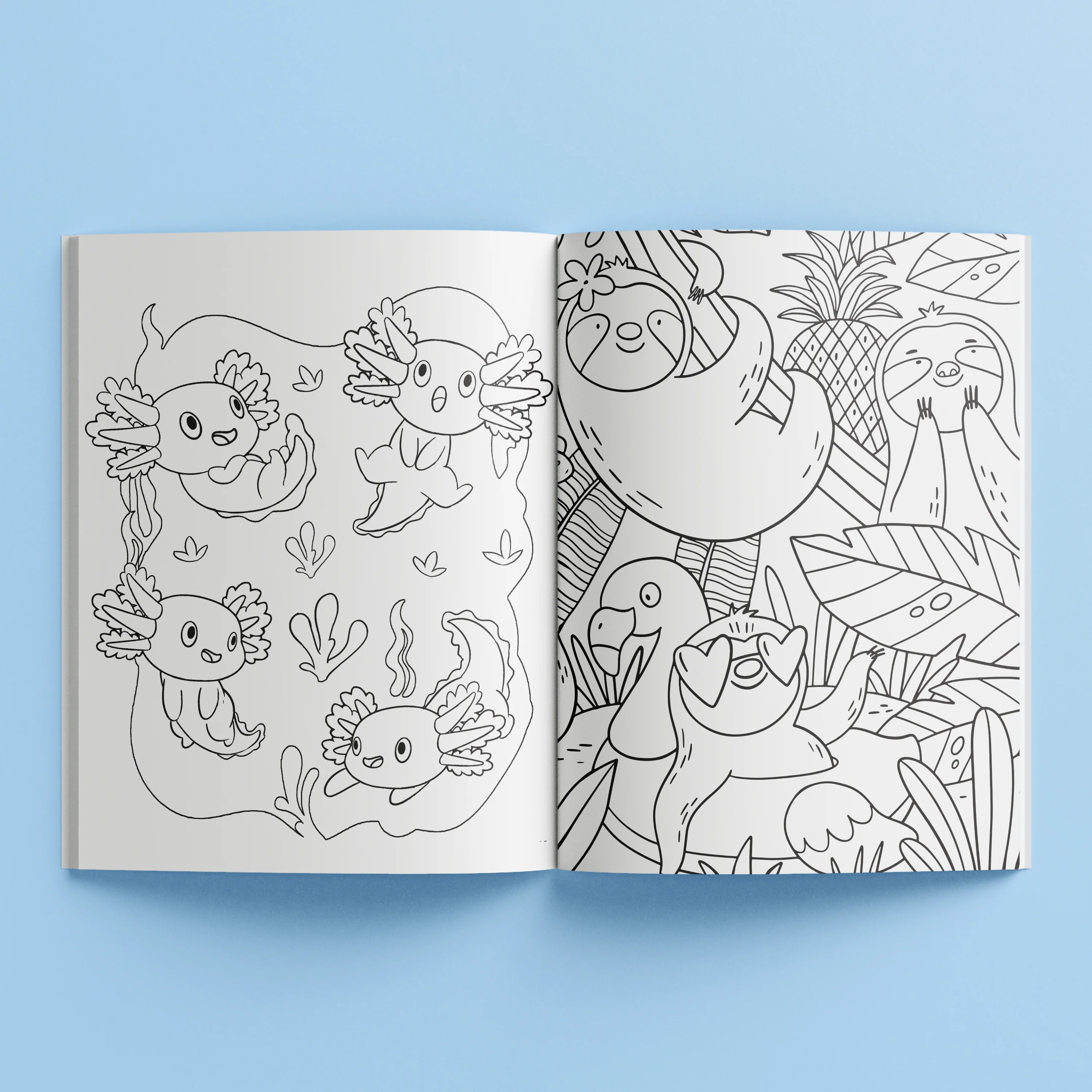 Kaleidoscope Sticker Colouring Adorable Animals - Image 4