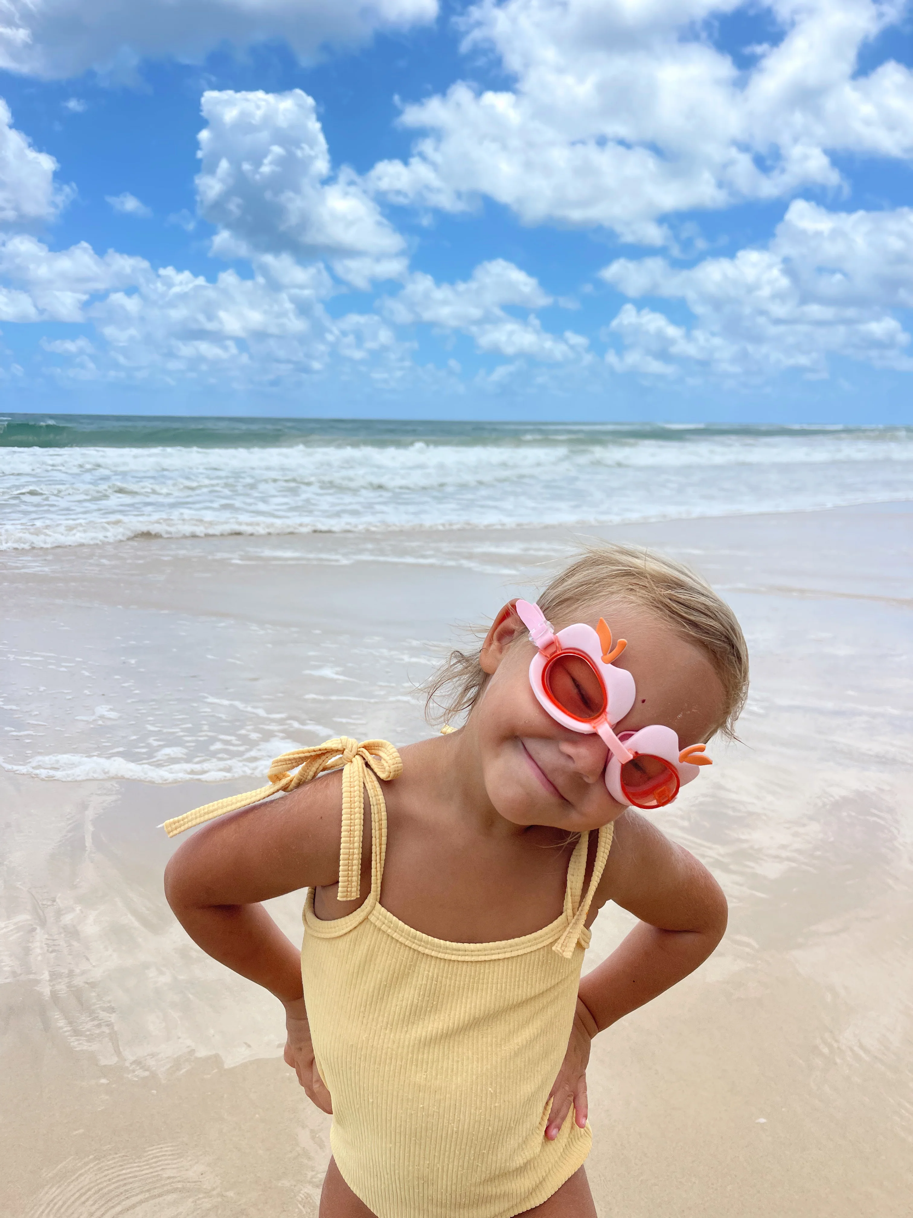 Kids Swim Goggles Cotton Candy Cherry - Image 5