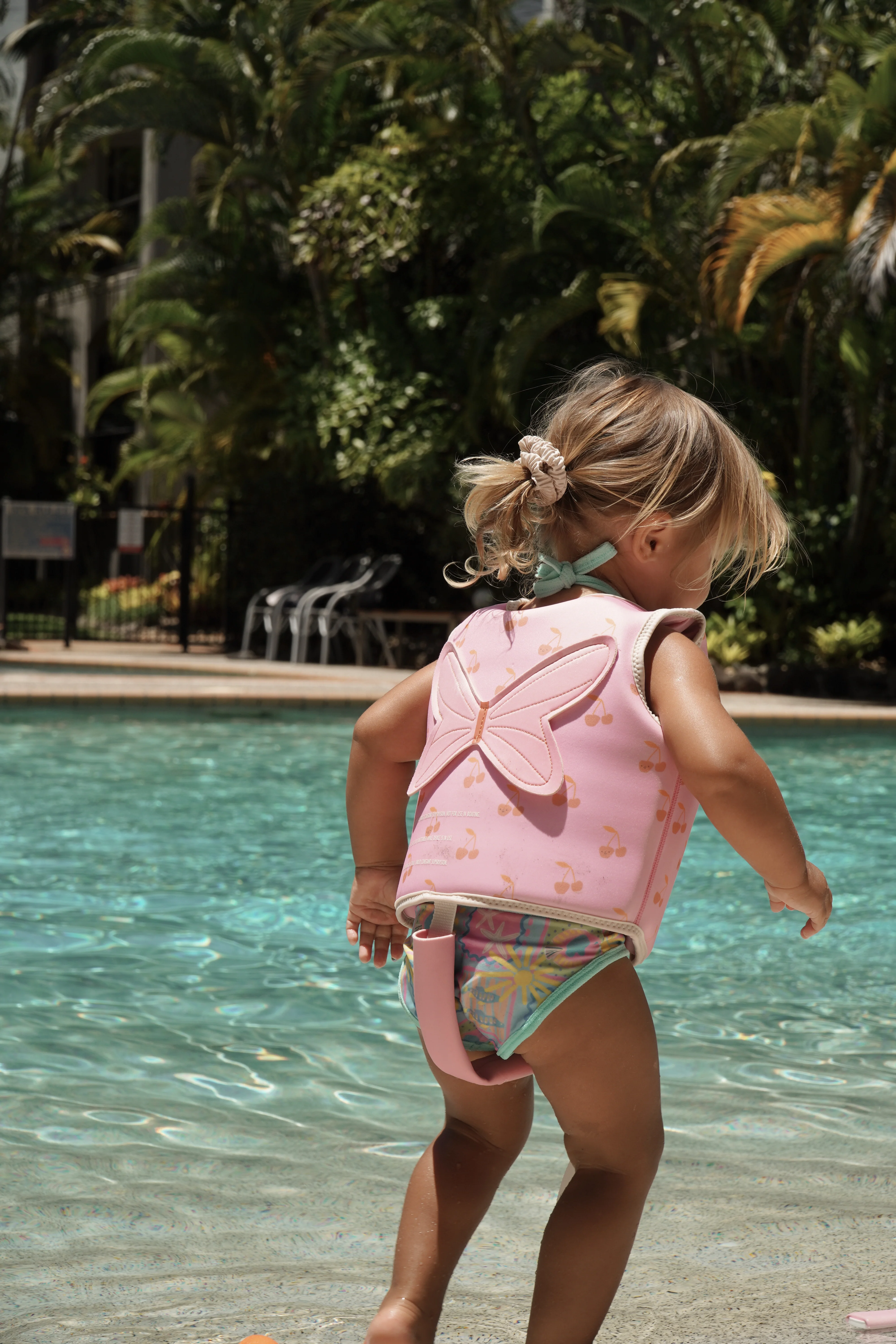 Kids Swim Vest 1-2 Cotton Candy Cherry - Image 11
