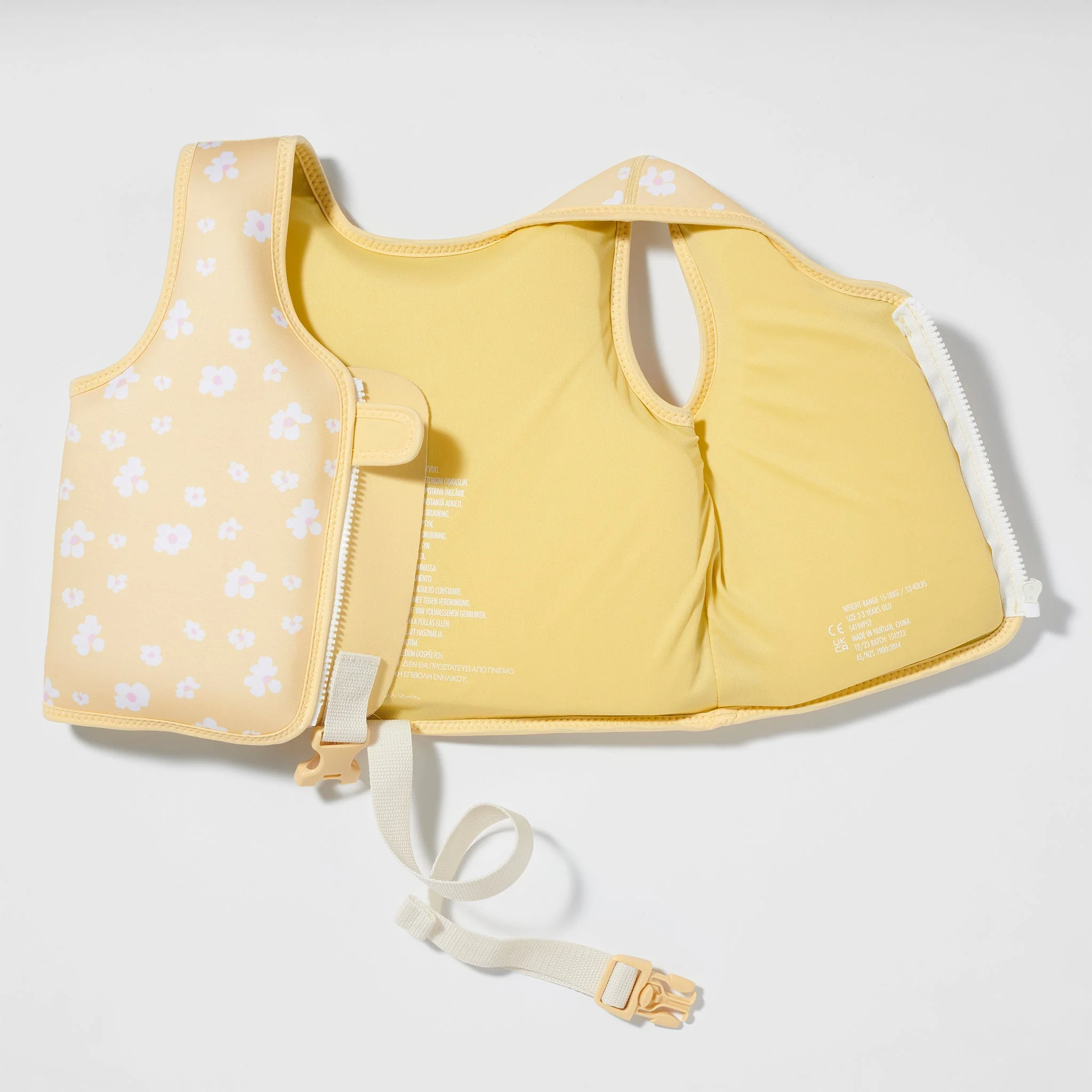 Kids Swim Vest 2-3 Princess Swan Buttercup - Image 5