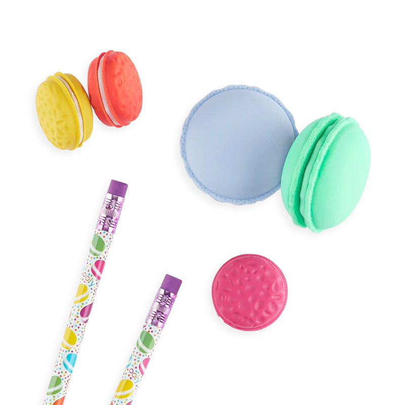 Le Macaron Patisserie Scented Eraser - Set of 5 - Image 5