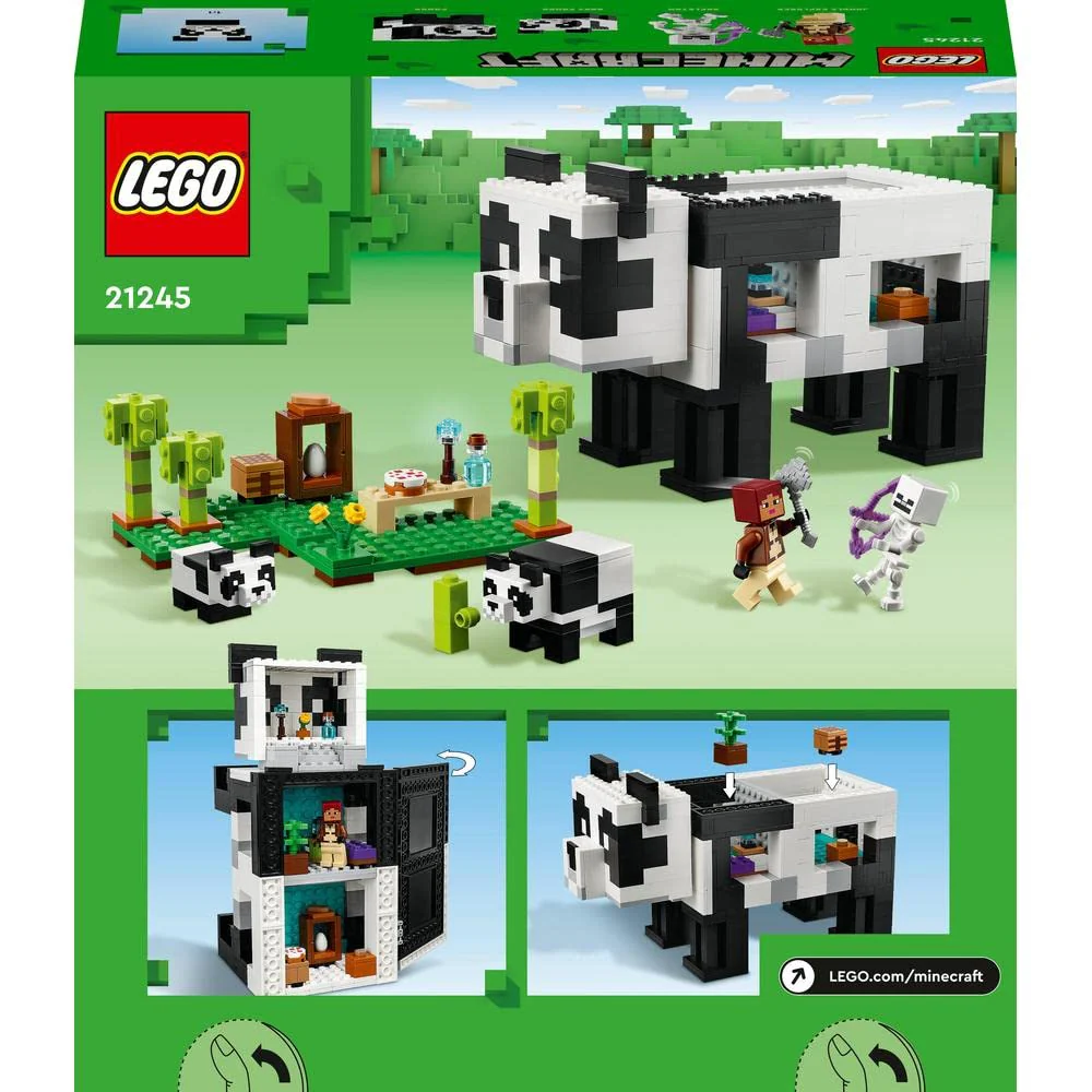 LEGO Minecraft The Panda Haven Building Toy Set (553 Pieces) - Image 6