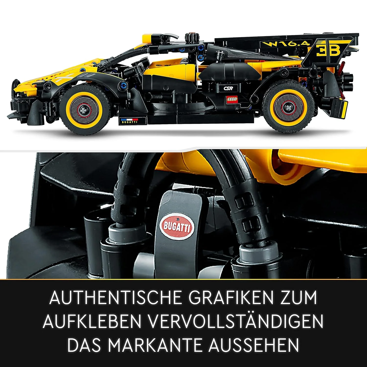 LEGO Technic Bugatti Bolide 42151 Building Toy Set (905 Pcs),Multicolor | 9 Years+ - Image 5