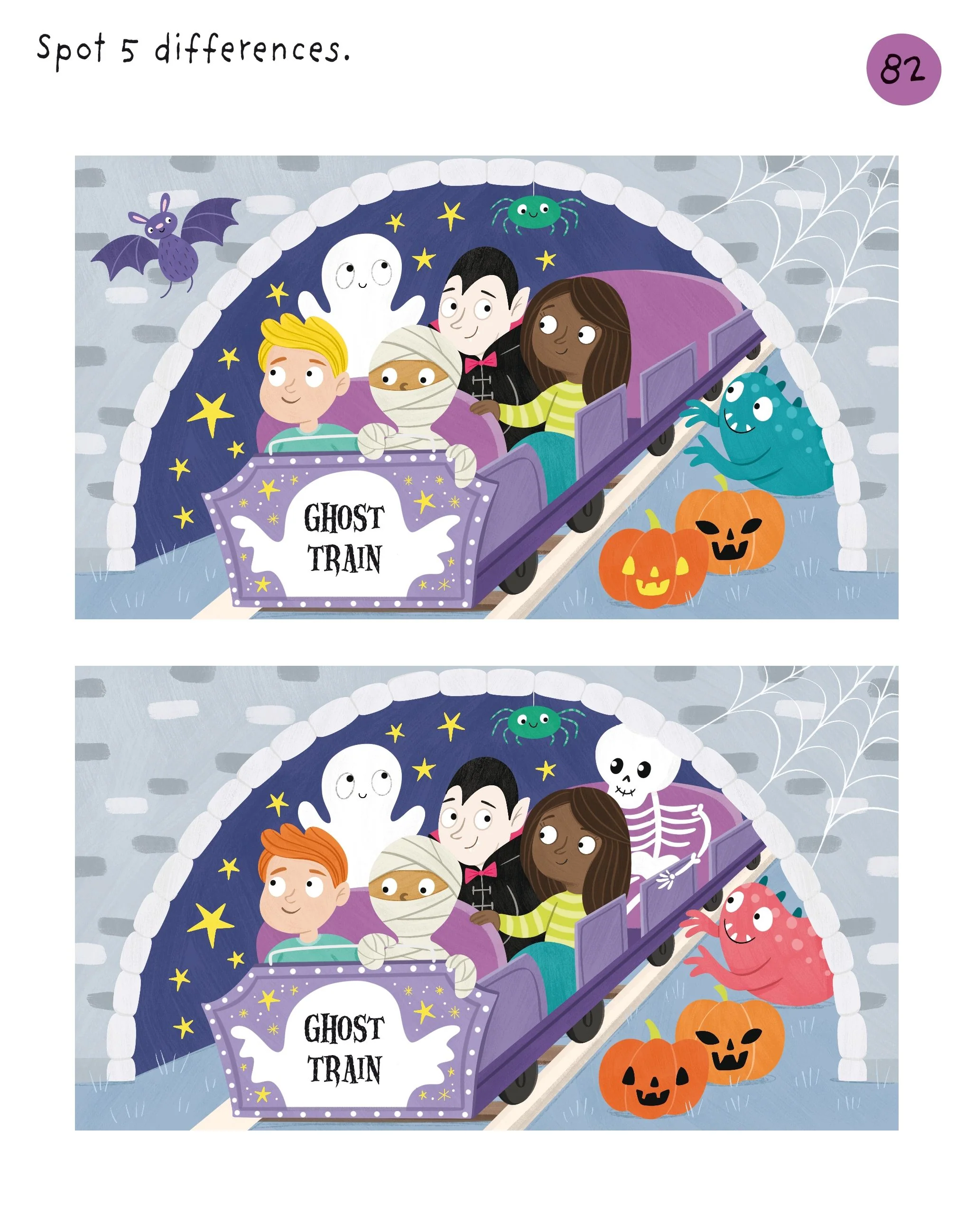 Little Children's Halloween Puzzles - Image 4