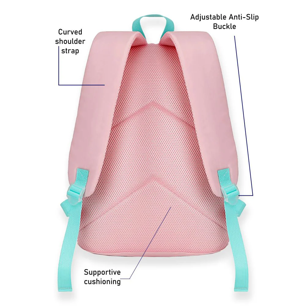 Little Surprise Box, 3pcs Pink Cool Glasses Matching Backpack, Lunch Bag and Stationery Pouch, 8 yrs to Adults - Image 5