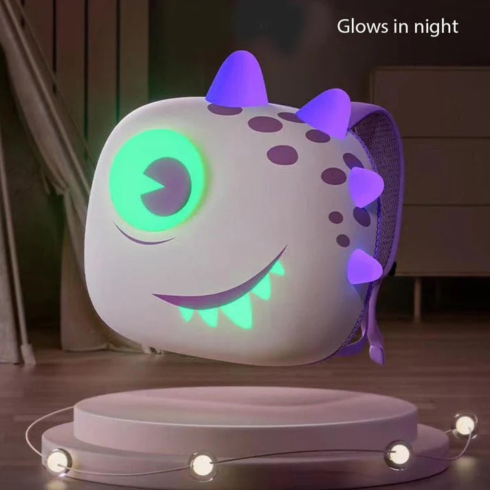 Little Surprise Box Dewy the Smiley Monster, 3d Lightweight Ergo Backpack for Toddlers and Kids  - Image 7