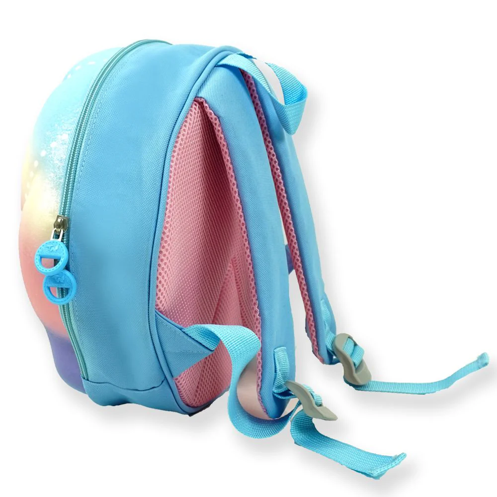 LittleSurprise Box, Mini Size Blue Shell Nursey and Early school Backpack for Pre toddlers, 2 years - 5 years - Image 2
