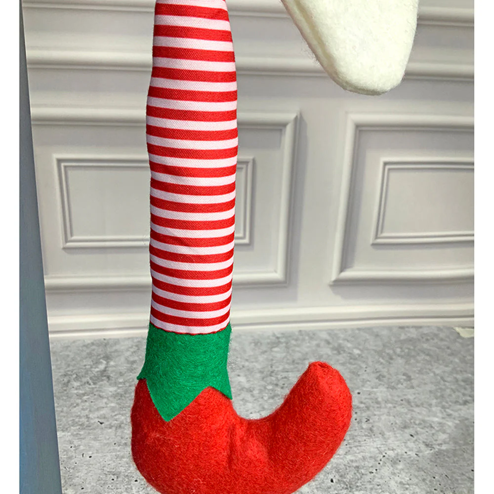 Long Elf Legs & Ears Felt Christmas Party Hat - Image 11