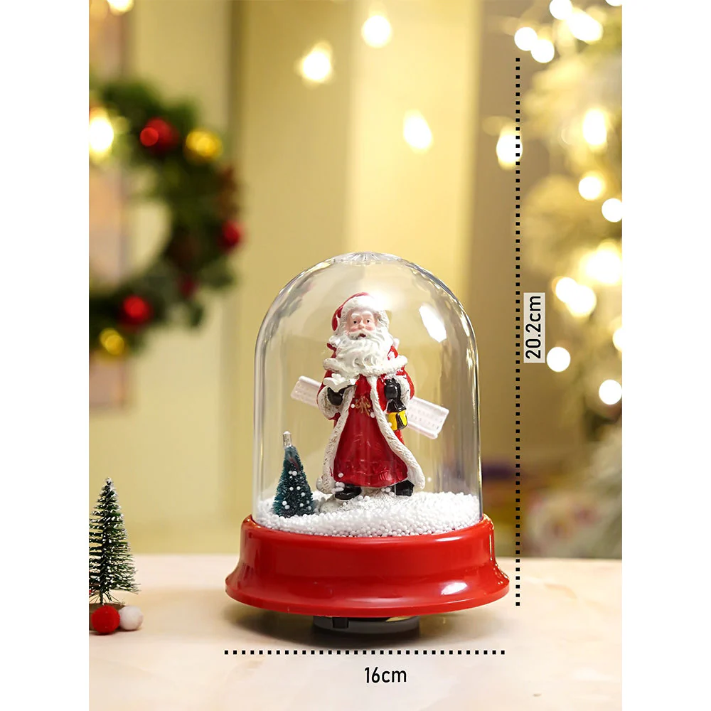 Lucky Bell Santa , Musical Snow Golbe Dome Christmas Décor and Decoration. - Image 9