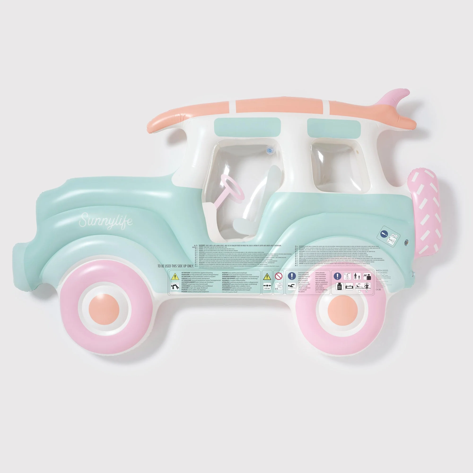 Luxe Lie-On Float Beach Buggy Multi - Image 2