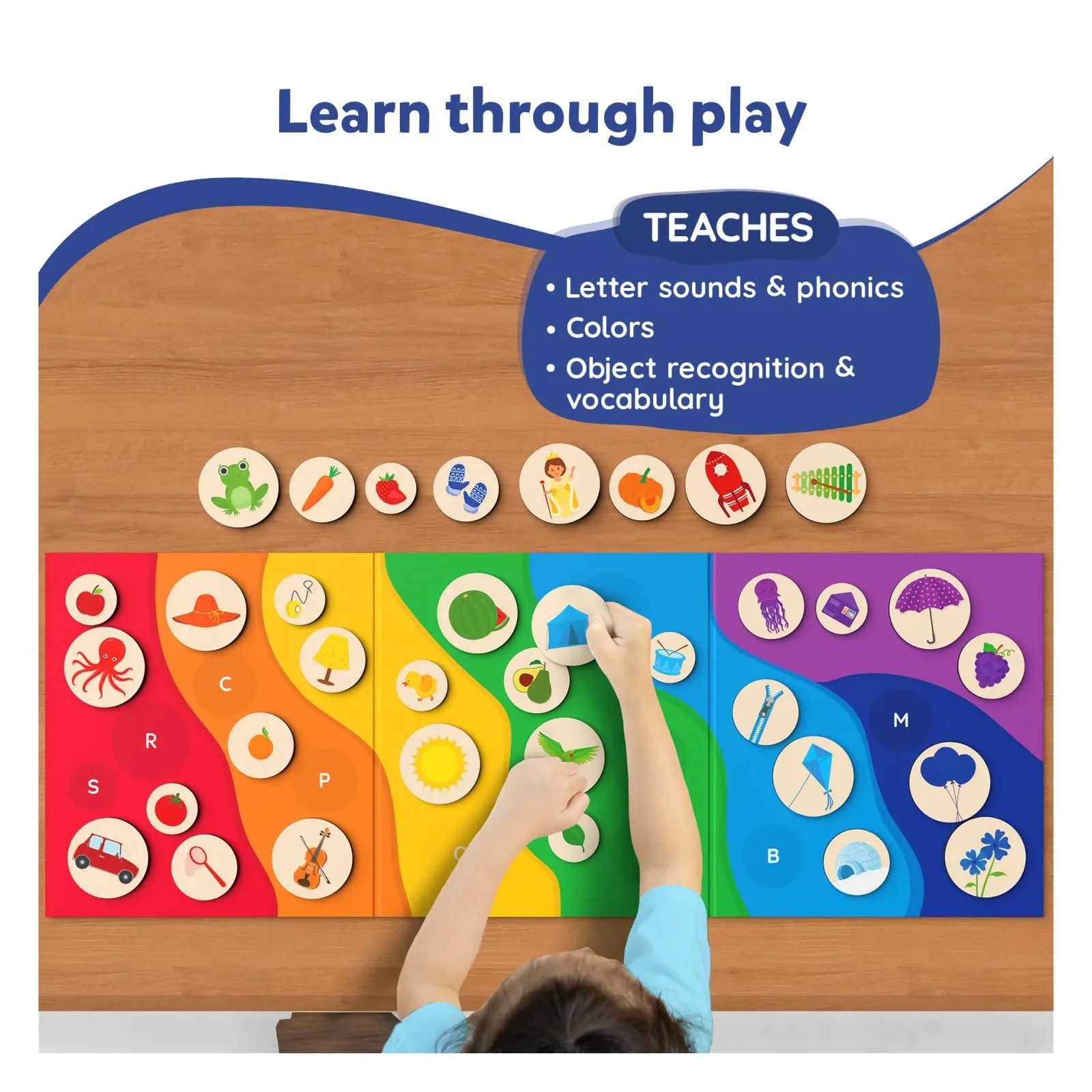Magnetic Match - Alphabet Rainbow - Image 5