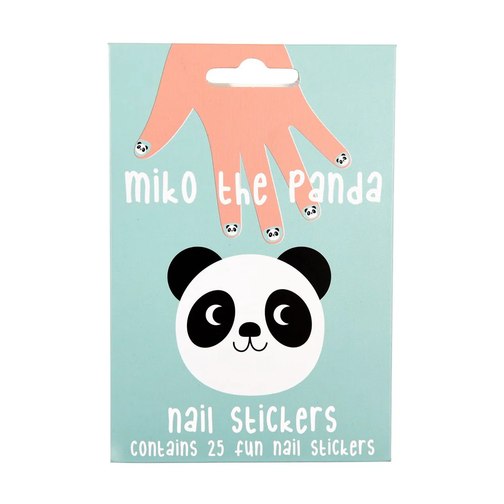 Miko The Panda Nail Sticker (Pack of 25) - Image 3