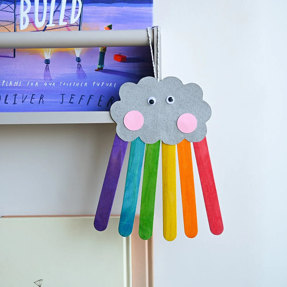 Mini Craft | Rainbow Cloud Hanging - Image 2