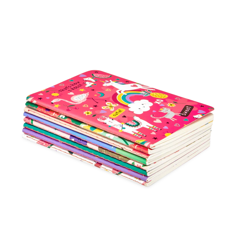 Mini Pocket Pal Journals - Set of 8 - Funtastic Friends - Image 3
