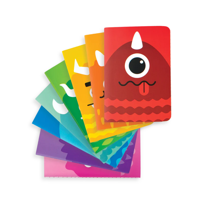 Mini Pocket Pal Journals - Set of 8 - Monsters