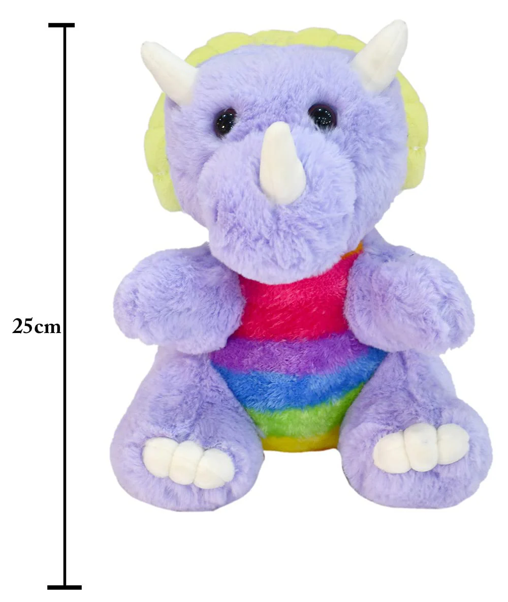 Mirada 25cm Coin Bank Dinosaur Soft Toy - Purple - Image 5