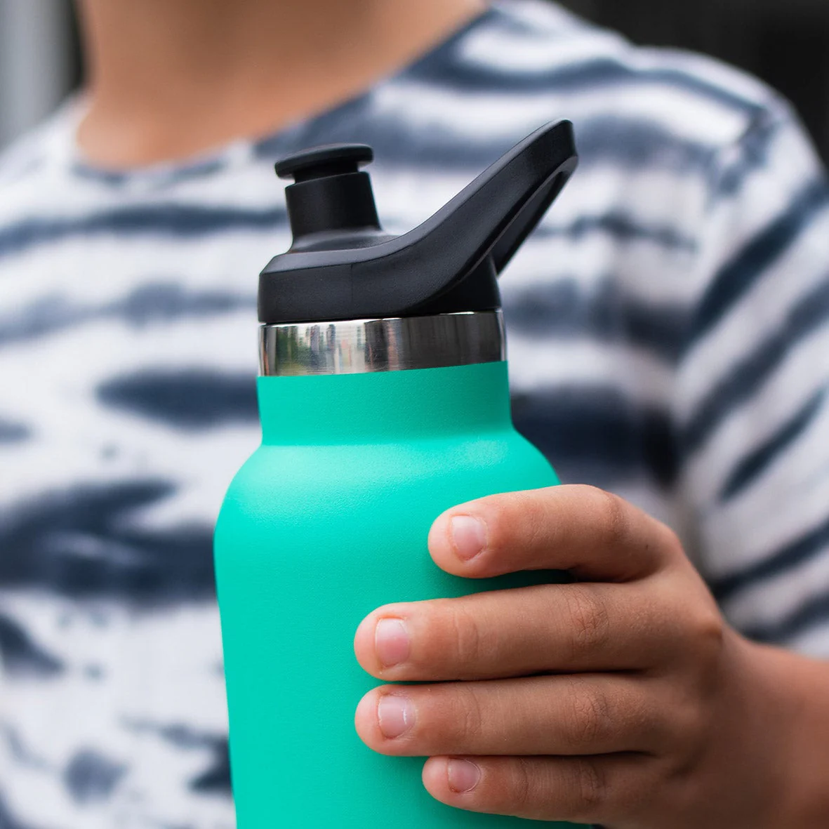 MontiiCo Drink Bottle Lid - Sports 2.0 - Black - Image 3