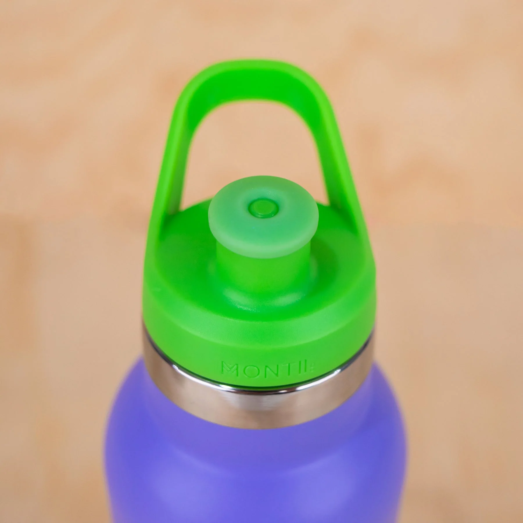 MontiiCo Drink Bottle Lid - Sports 2.0 - Lime - Image 5