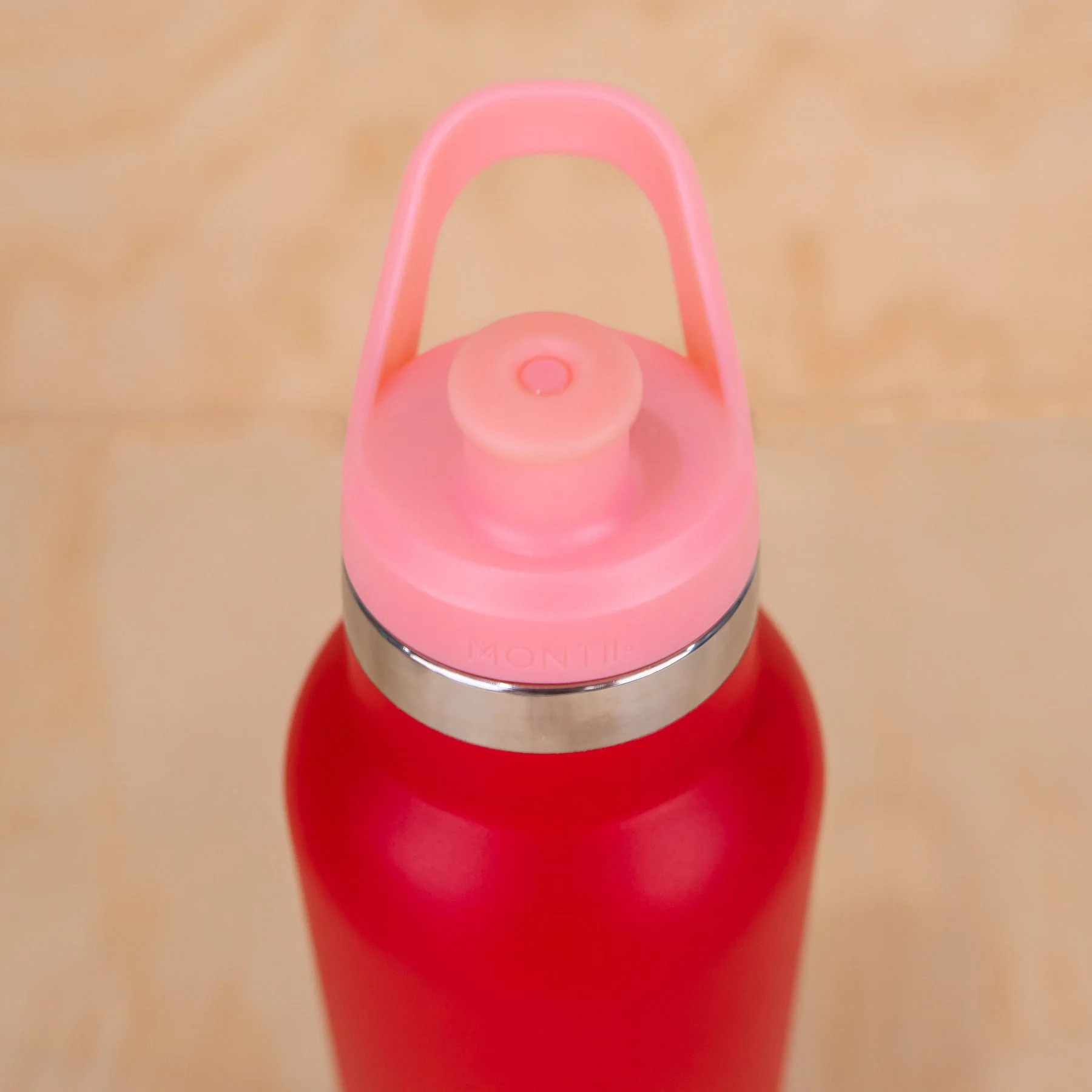 MontiiCo Drink Bottle Lid - Sports 2.0 - Strawberry - Image 5