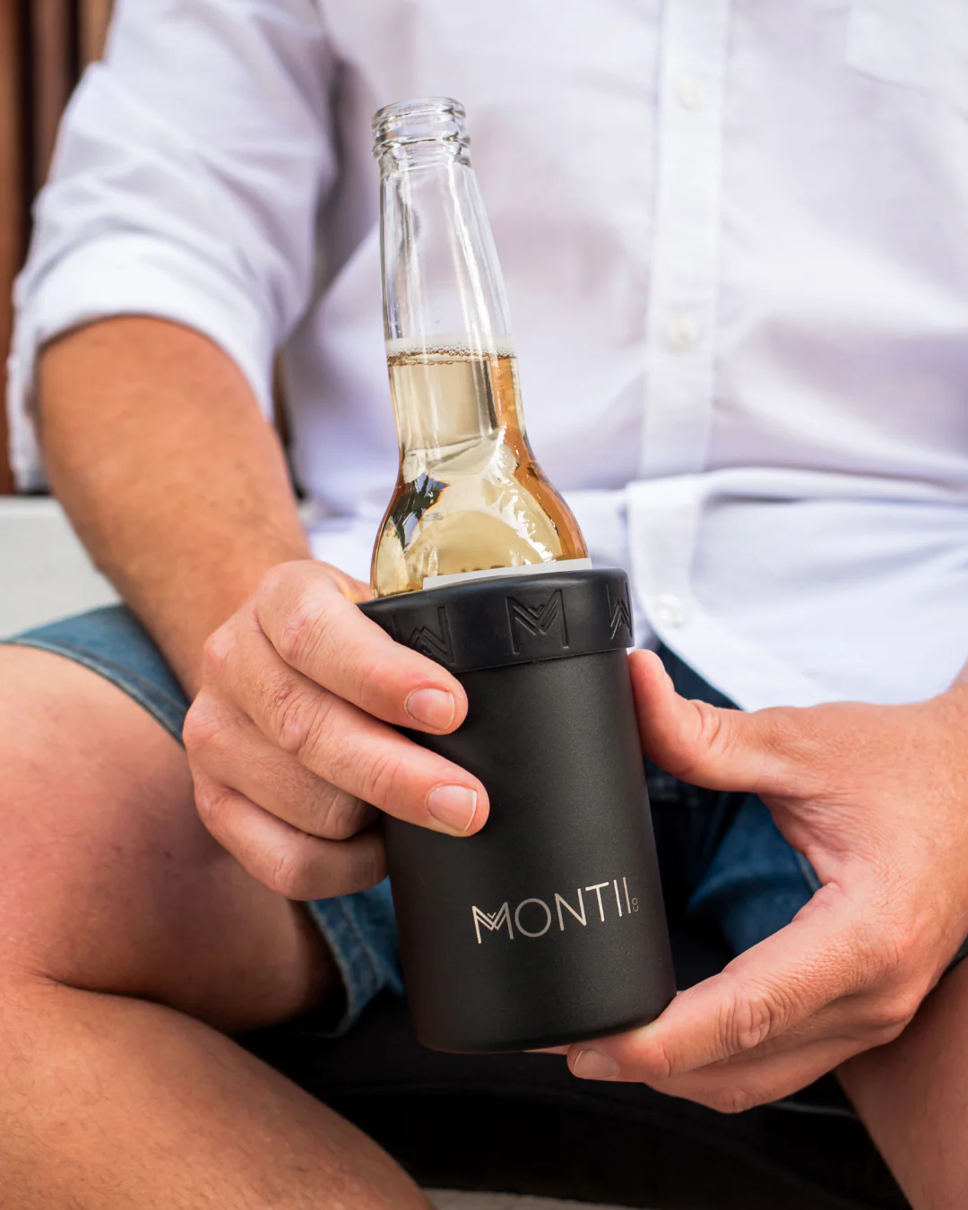 MontiiCo Insulated Can & Bottle Cooler - Coal - Image 2
