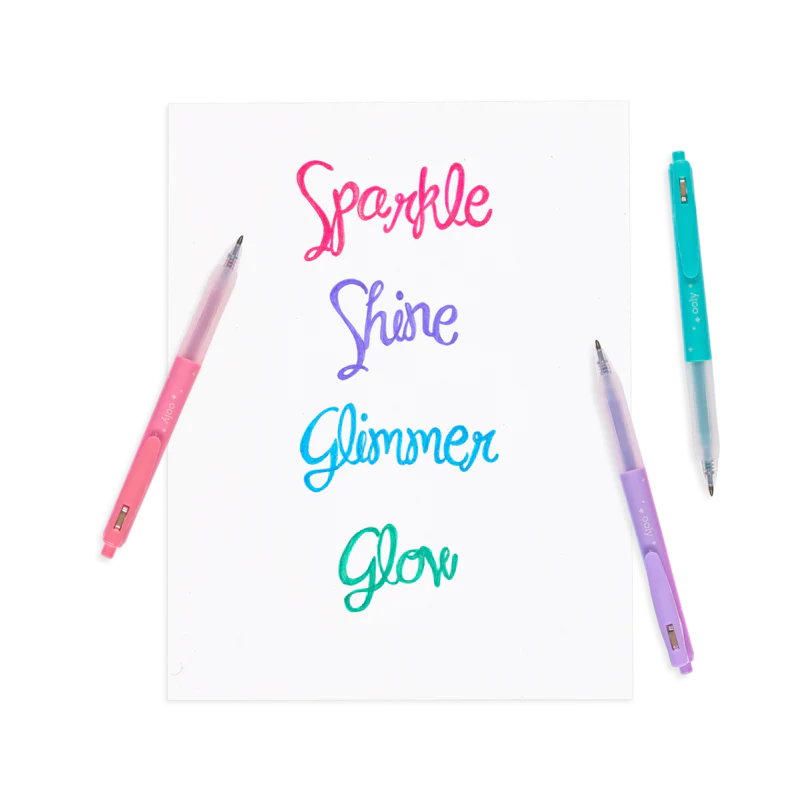 Oh My Glitter! Gel Pens - Set of 4 - Image 3