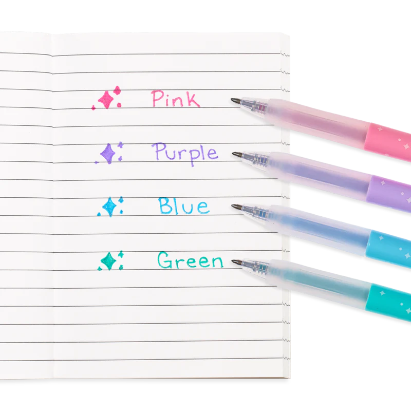 Oh My Glitter! Gel Pens - Set of 4 - Image 4