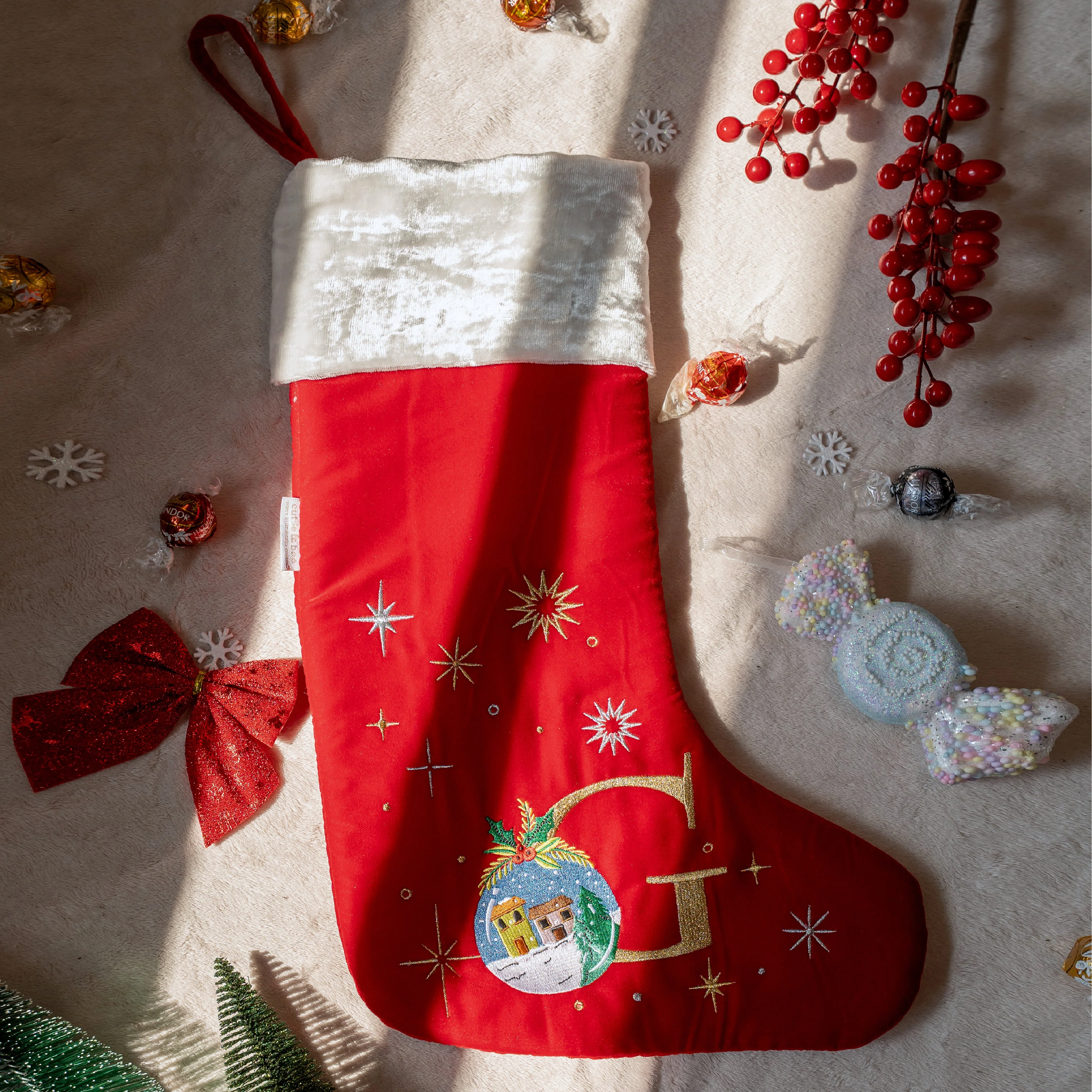 Once Upon A Winter Alphabet Stockings - Image 8