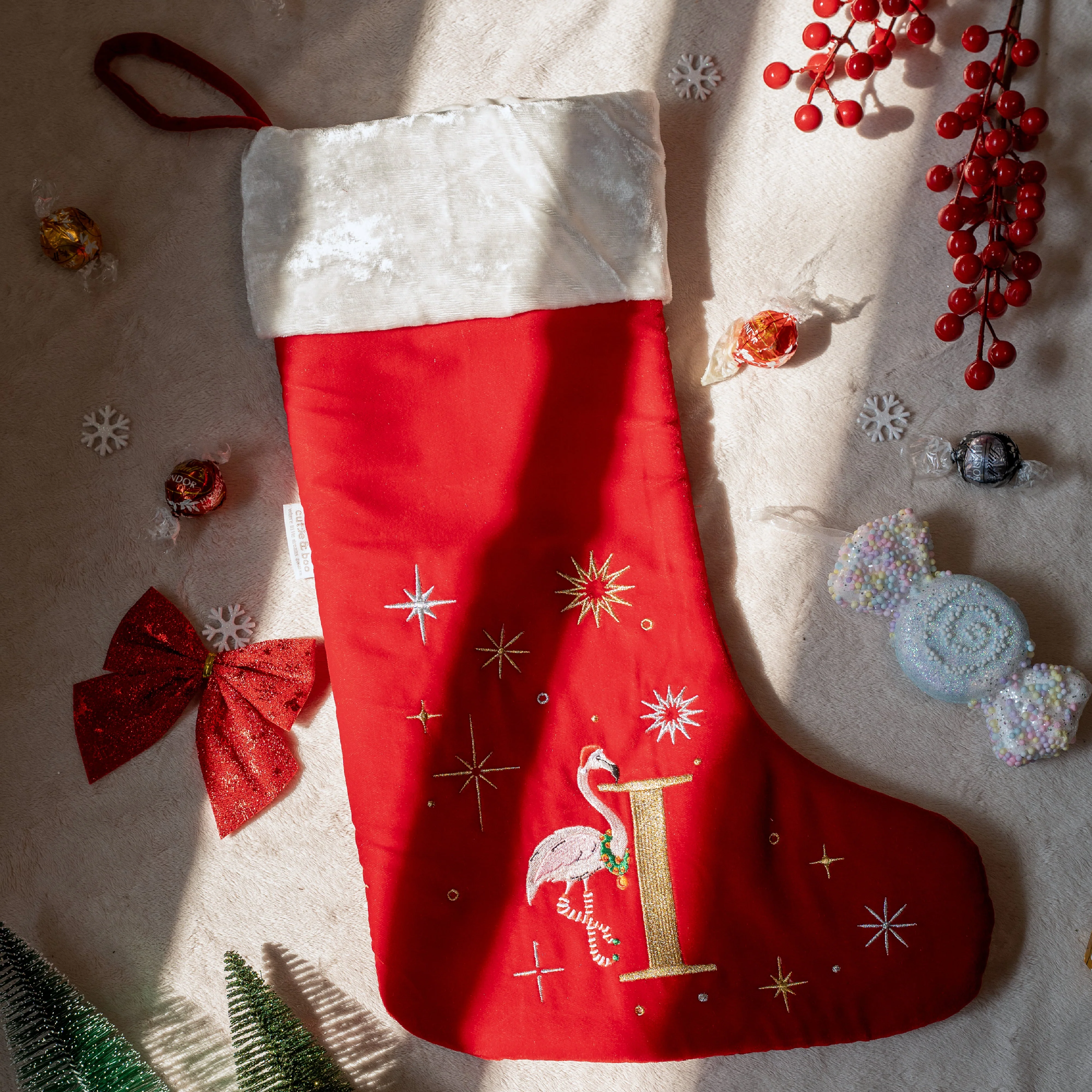 Once Upon A Winter Alphabet Stockings - Image 9