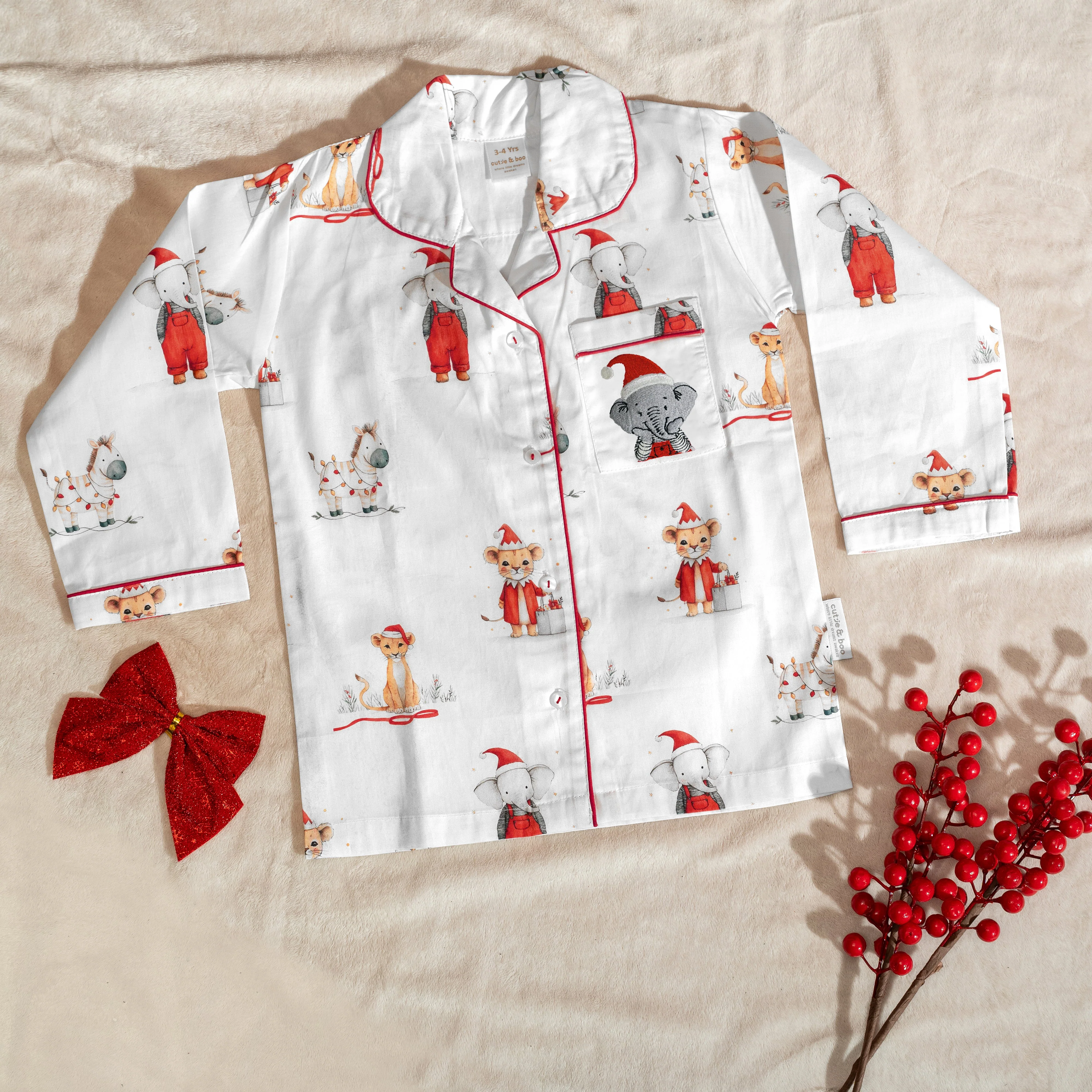 Once Upon A Winter Holiday Tails Night Suit - Image 3