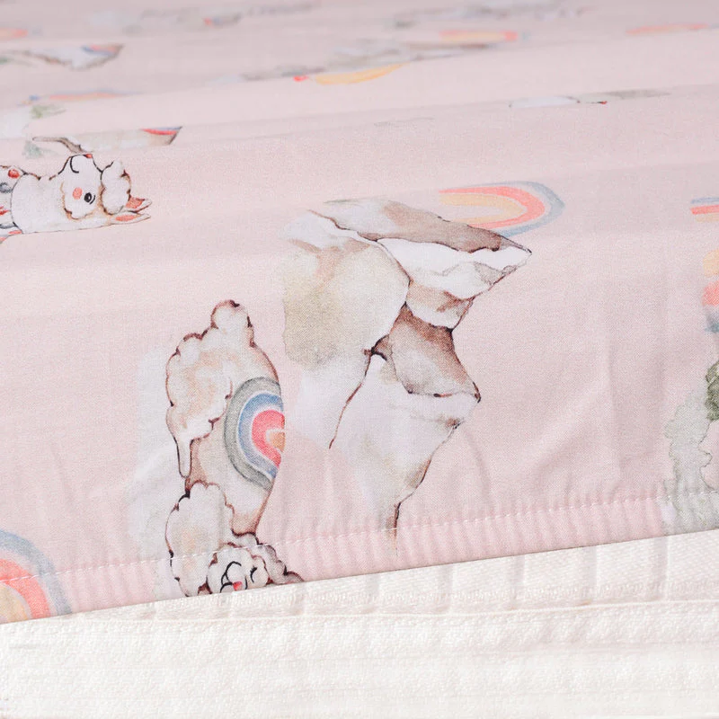 Ooh La Llama Double Bed Sheet - Image 2