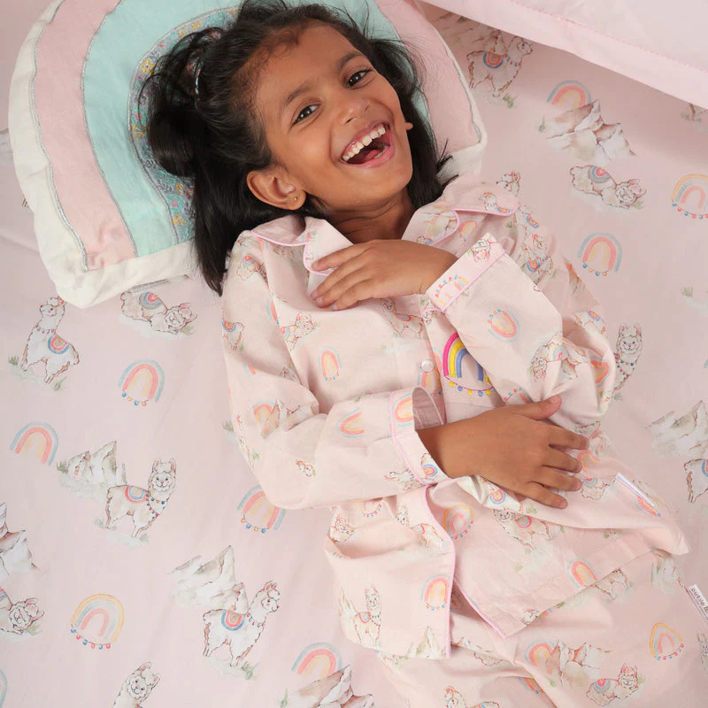 Ooh La Llama King Bed Sheet - Image 2