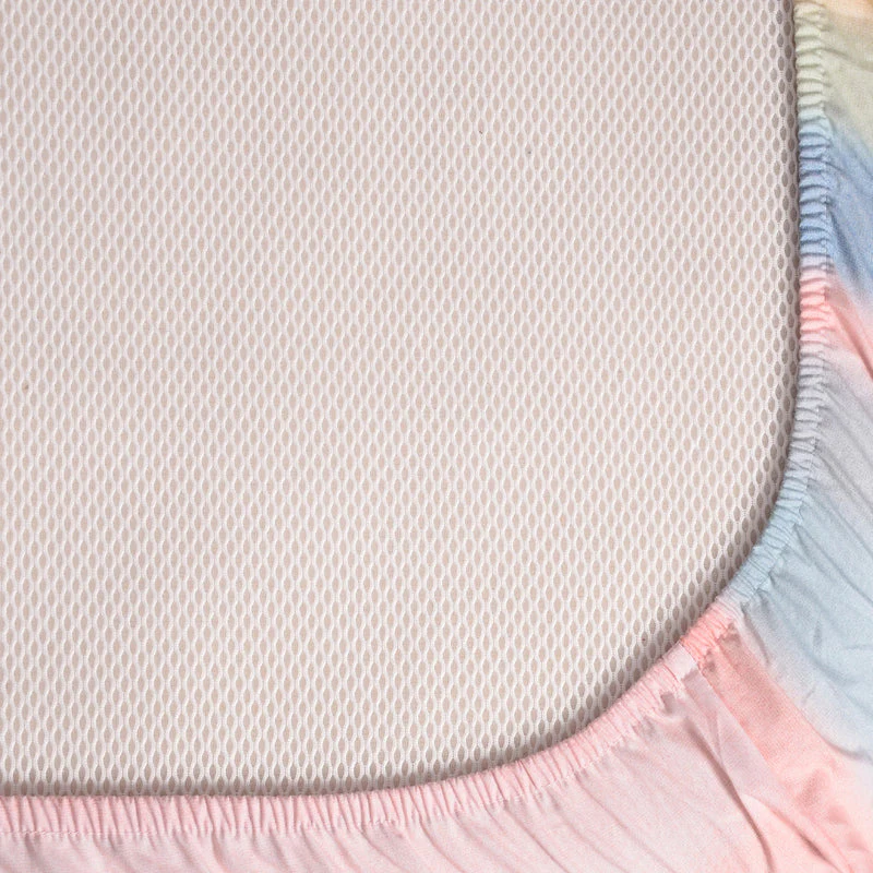 Ooh La Rainbow Double Bed Sheet - Image 4