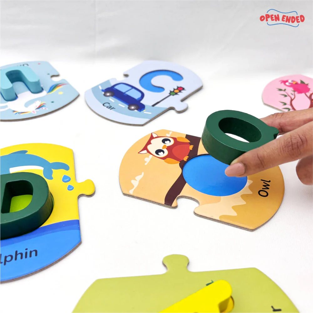 Open Ended 2 in 1 Alphabet Board Puzzle - Image 8