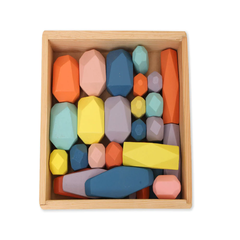 Open Ended Stack It Up - 28 pcs Balancing Stones - Image 6